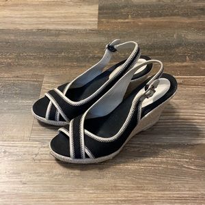 Banana Republic espadrille wedge